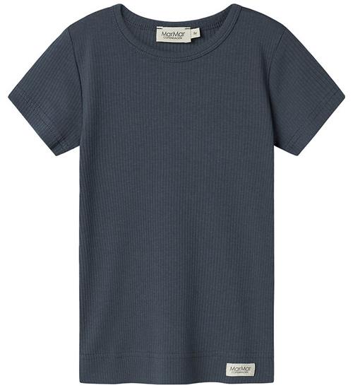 MarMar T-shirt - Rib - Modal - Noos - Blå