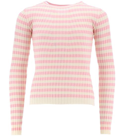 Se Hound Bluse - Rib - Viskose/Nylon - Light Pink ved KidsWorld