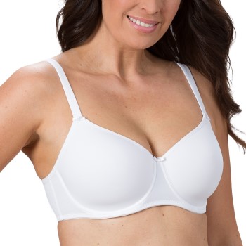 Trofé Trofe Sanna T-shirt Underwire Bra BH Hvid E 105 Dame