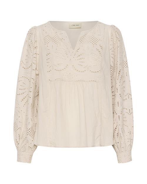 Cream Bluse 'Diana'  creme