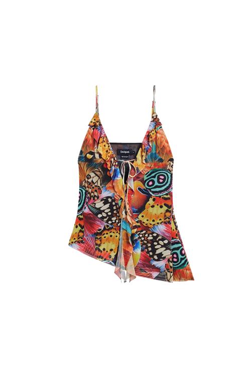 Desigual Overdel  turkis / gul / orange / sort