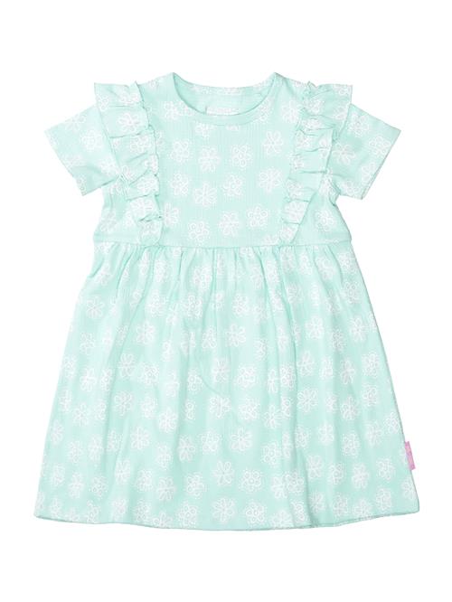 STACCATO Kjole  aqua / hvid