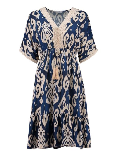 Hailys Kjole 'Si44ona'  beige / navy