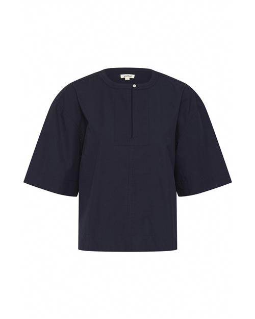 SOAKED IN LUXURY Bluse 'Oleane'  natblå