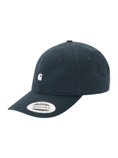 Carhartt WIP Hætte 'Madison'  mørkegrøn / hvid