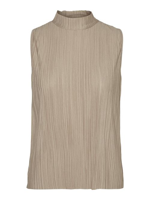 VERO MODA Bluse  mørkebeige