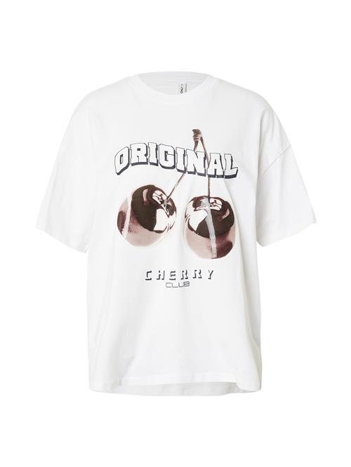 ONLY Shirts 'ONLCARRIE'  brun / sort / hvid