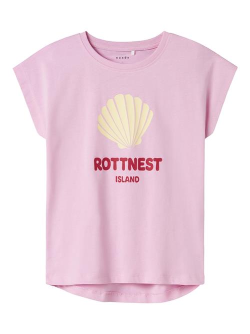 NAME IT Bluser & t-shirts  lysegul / pink / rød