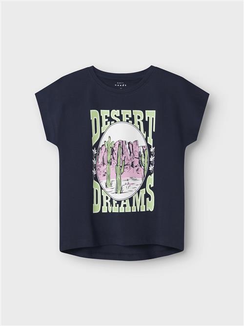 Se NAME IT Bluser & t-shirts  marin / lysegrøn / lys pink / offwhite ved About You