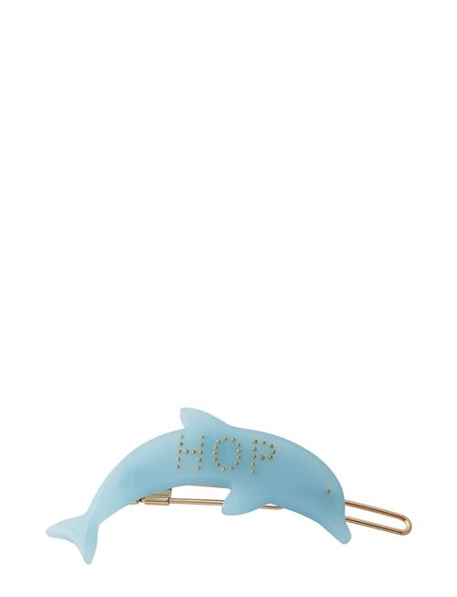 Se Iconic Hair Clip Dolphin Design Letters Blue ved Booztlet