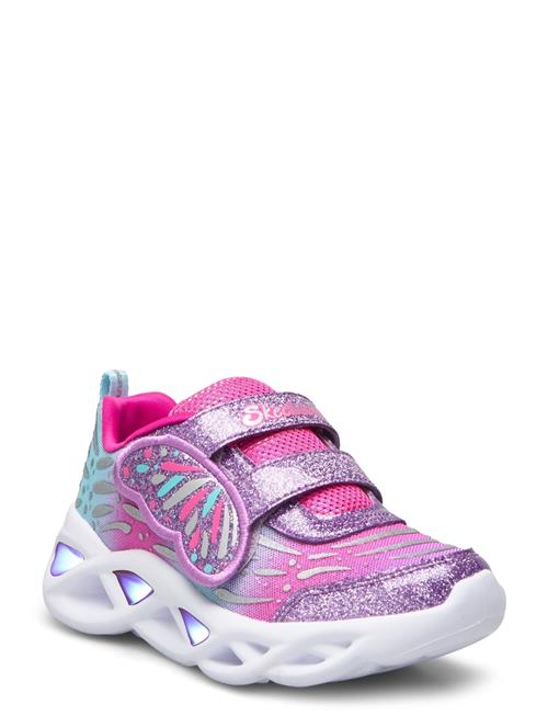 Girls S-Lights Twisty Brights - Wingin' It Skechers Pink