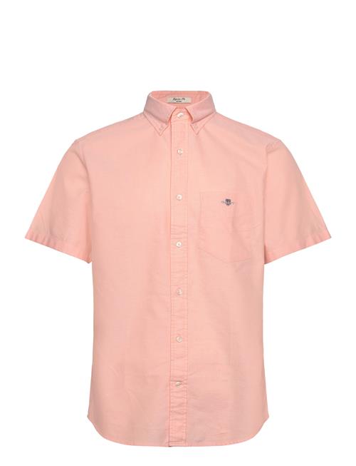 Reg Classic Oxford Ss Shirt GANT Pink