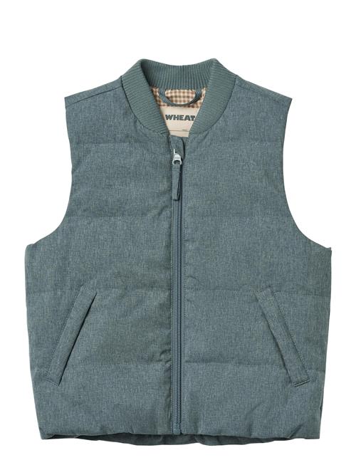 Puffer Waistcoat Andre Wheat Blue