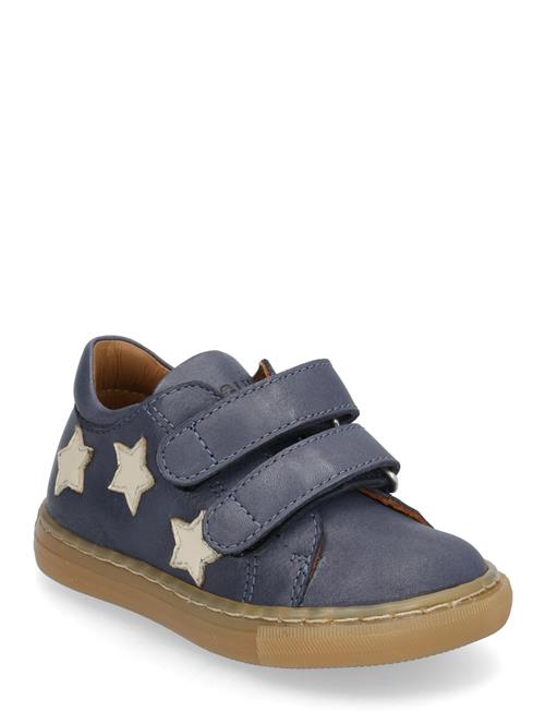 Shoes - Flat - With Velcro ANGULUS Navy