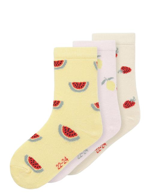 Nmfhulli 3P Sock Name It Yellow