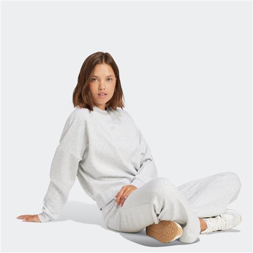 Se ADIDAS SPORTSWEAR Sportsweatshirt  grå-meleret / hvid ved About You