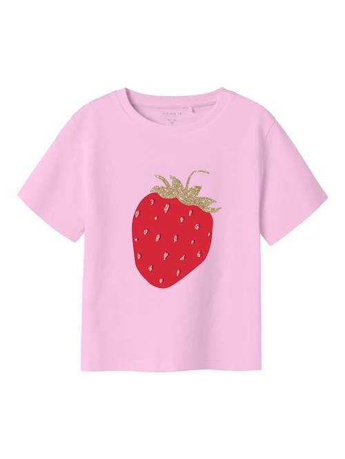 NAME IT Bluser & t-shirts 'NMFKATINKA'  guld / lyserød / rød