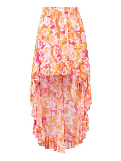 Laurella Nederdel  orange / lyserød / mørk pink / hvid