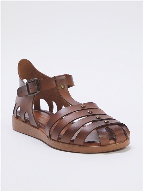 Trendyol Sandaler med rem  karamel