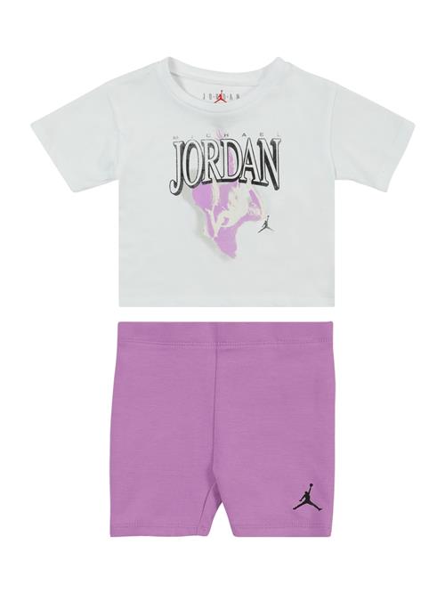 Jordan Sæt 'RETRO 1984'  grå / blomme / sort / hvid