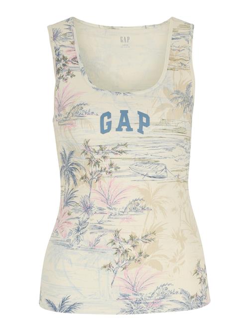Gap Petite Overdel  camel / ecru / blå / lyserød