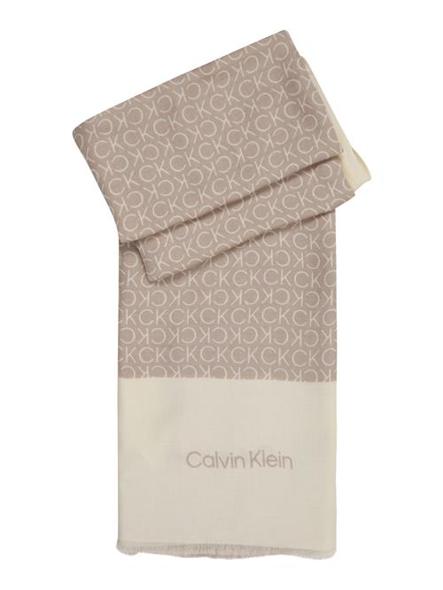 Calvin Klein Sjal  creme / lysebrun