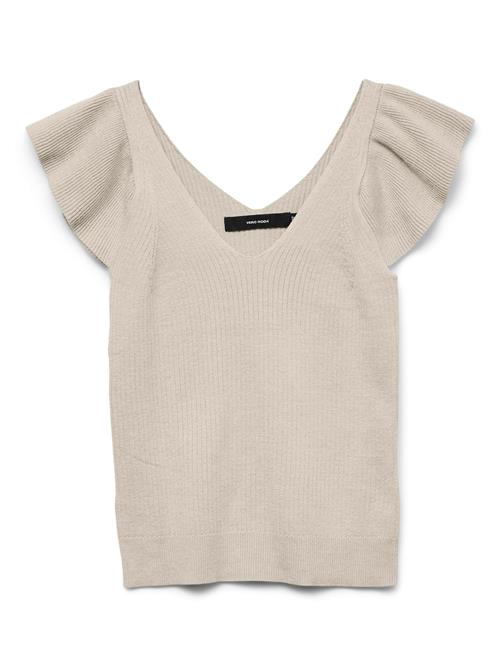 VERO MODA Pullover 'VMZanzibar'  greige
