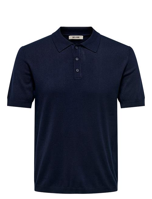 Onswyler Life Ss Polo Knit ONLY & SONS Navy