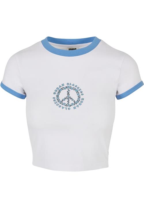 Urban Classics Shirts  azur / hvid