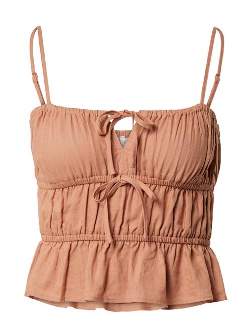 Se Daahls by Emma Roberts exclusively for ABOUT YOU Bluse 'Ava'  lysebrun ved About You
