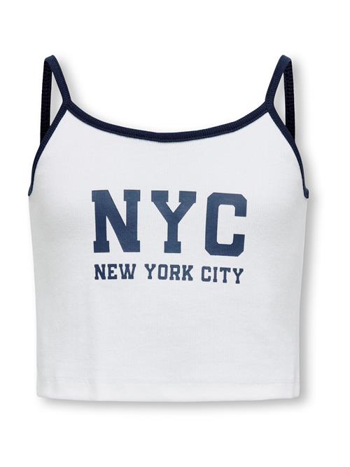 Se ONLY GIRLS Overdel 'KOGVIKKA'  navy / hvid ved About You