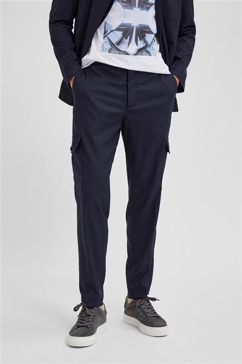 Reck Cargo Pants - Dark Sapphire - Herre - 46 - Selected Homme