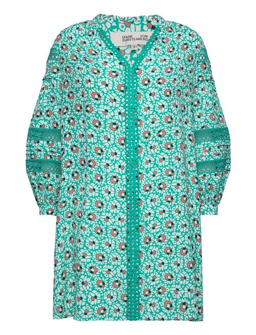 Dvf Jessica Dress Diane Von Furstenberg Green