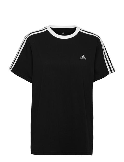 Essentials 3-Stripes T-Shirt Adidas Sportswear Black