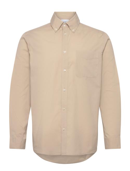 Kent Light Oxford Shirt Les Deux Beige