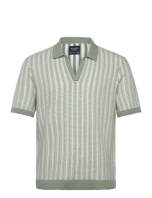 Anf Mens Sweaters Abercrombie & Fitch Green