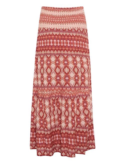 Crtiah Skirt Cream Red