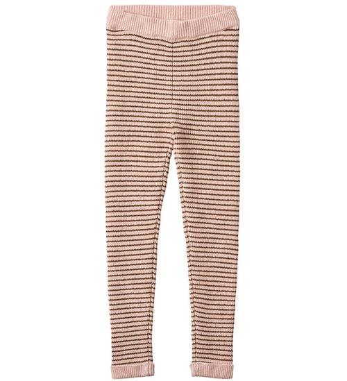 Fliink Leggings - Strik - Rib - Benna - Peach Whip/Cub