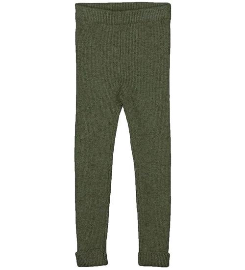 Fliink Leggings - Strik - Benna Rib - Burnt Olive