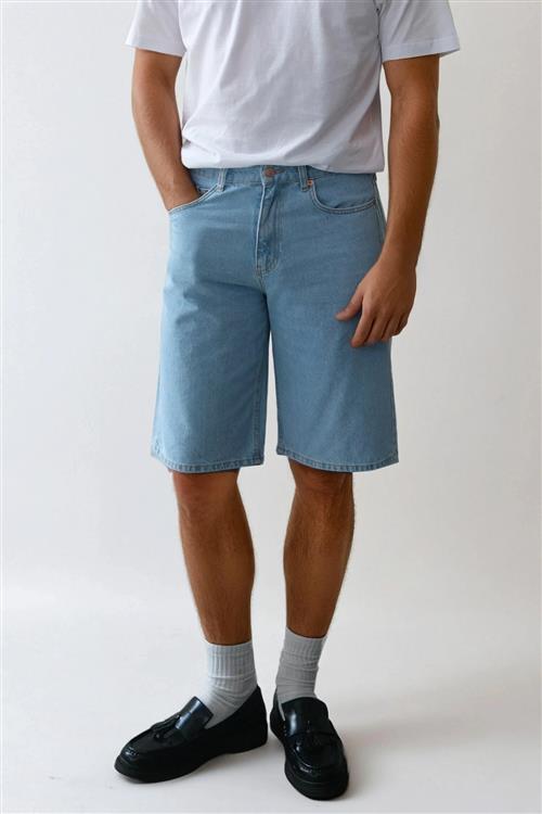 Denim Shorts Loose - Lyseblå - 33 - TeeShoppen