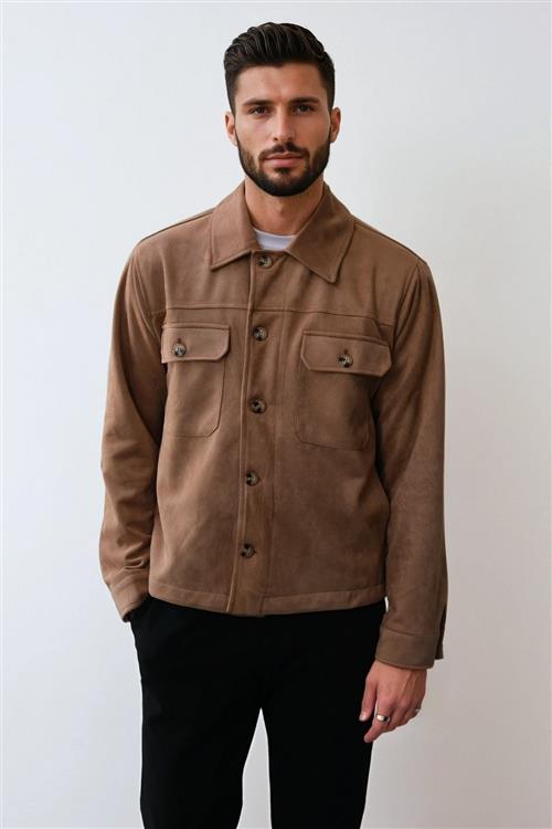 Callum jakke - Sand - 2XL - TeeShoppen