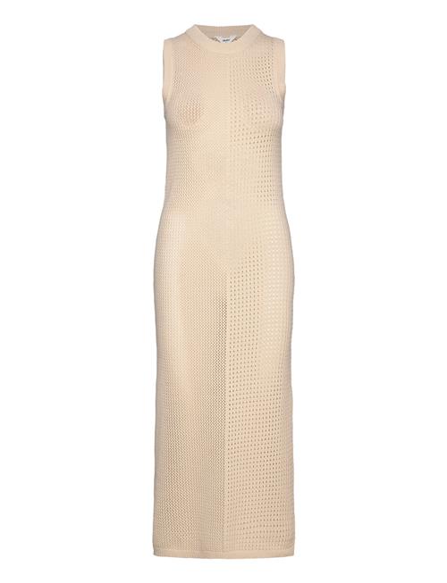 Objpalia S/L Knit Dress 126 Object Beige