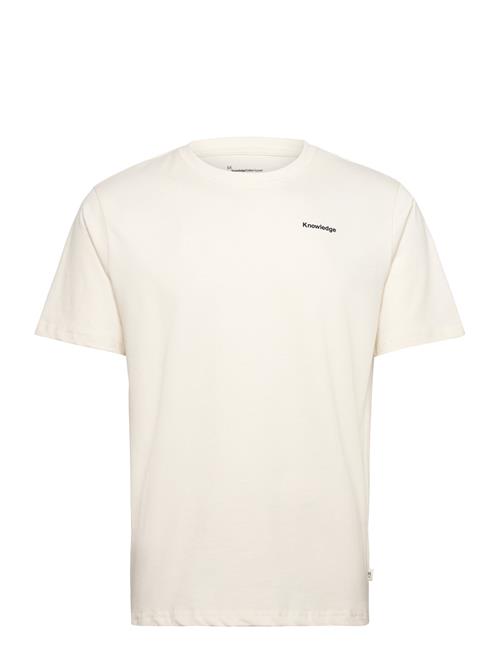 Regular Single Jersey Hik Printed T Knowledge Cotton Apparel Cream