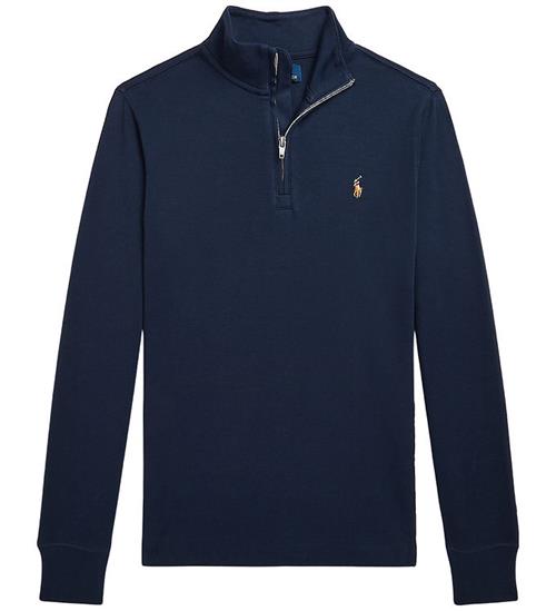 Polo Ralph Lauren Bluse m. Lynlås - Navy
