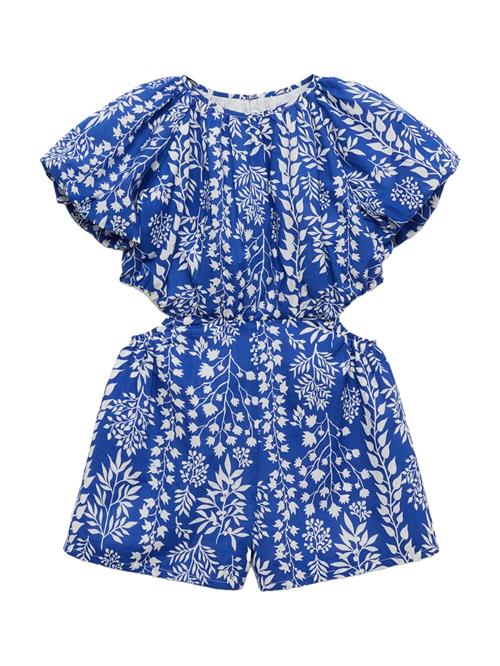 MANGO KIDS Overall 'Padthai'  blå / offwhite