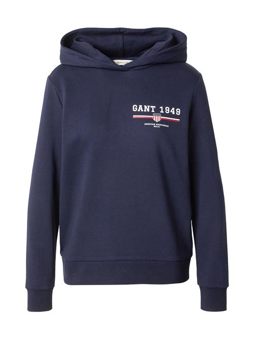 Se GANT Sweatshirt  mørkeblå / knaldrød / hvid ved About You