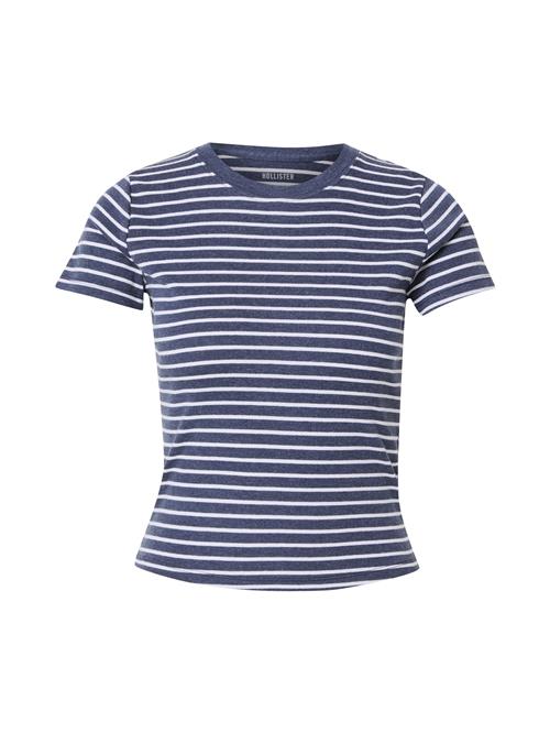 HOLLISTER Shirts  navy / hvid