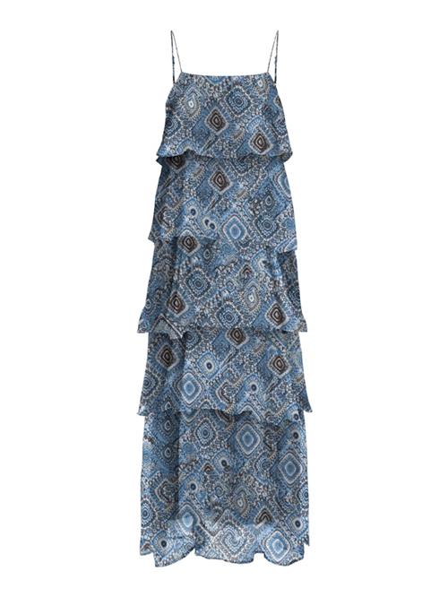 ONLY Kjole 'ONLASTA'  marin / blue denim / choko / hvid