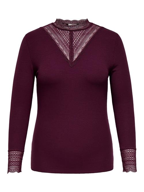 ONLY Carmakoma Shirts 'CARTilde'  vinrød