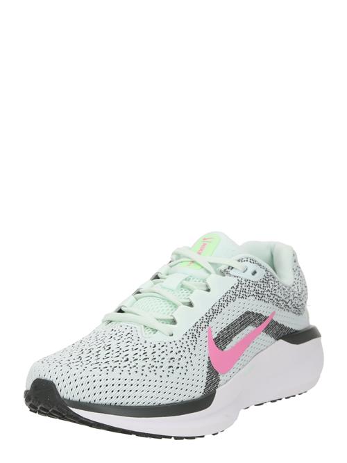 NIKE Løbesko 'Air Winflo 11'  grøn / pink / sort / hvid